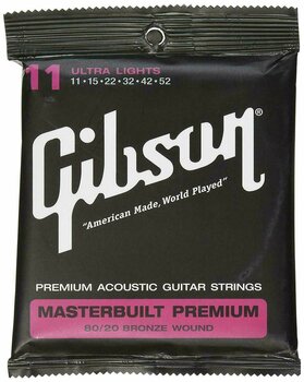 Snaren voor akoestische gitaar Gibson SAG-BRS11 - 1