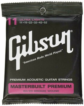 Χορδές για Ακουστική Κιθάρα Gibson SAG-BRS11 - 1