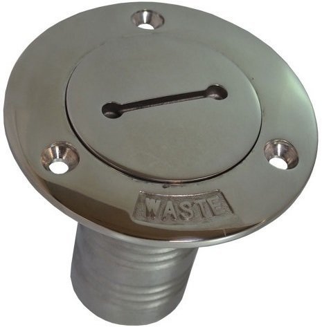 Wlew wody, Zawór wody Sailor Deck Plug Waste Stainless Steel 38 mm