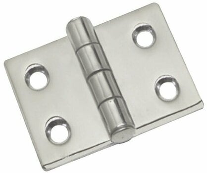 Boat Hinge Osculati Protruding hinge 5mm Stainless Steel 50x50 mm - 1