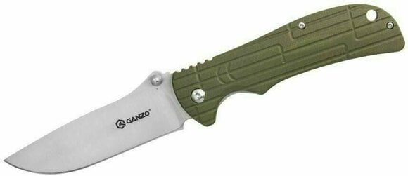 Tactical Folding Knife Ganzo G723 Green Tactical Folding Knife - 1
