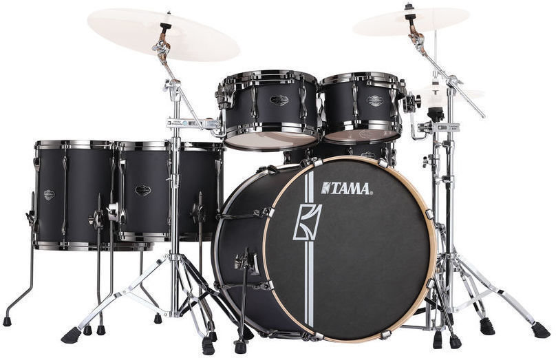 Akoestisch drumstel Tama Superstar Hyper-Drive Maple Flat Black