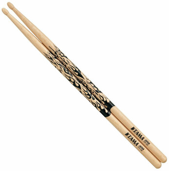 Drumsticks Tama O5A-F Japanese Oak Rhytmic Fire Natural Drumsticks - 1