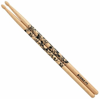 Drumsticks Tama O5A-S Japanese Oak Skull Natural Drumsticks - 1