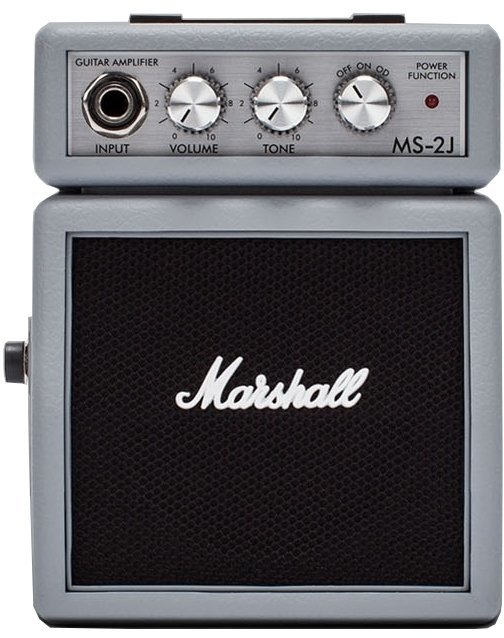 Mini combo pentru chitară Marshall MS-2SJ Mikrobe Silver Jubilee
