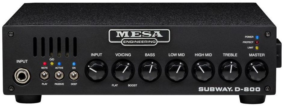 Tranzistorový basový zosilňovač Mesa Boogie Subway D-800