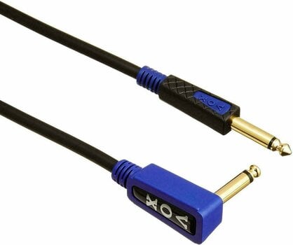 Instrument Cable Vox VGS-30 Rock Black 3 m Straight - Angled - 1