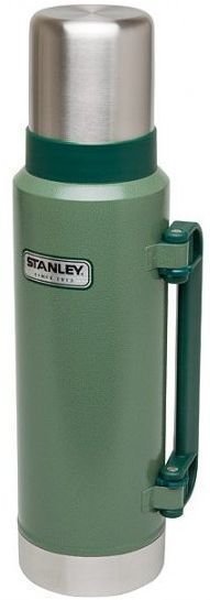 Copo ecológico, caneca térmica Stanley Vacuum Bottle Classic Green 1,3L