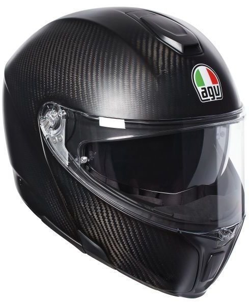 Helmet AGV Sportmodular Matt Carbon S Helmet