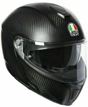 Helmet AGV Sportmodular Matt Carbon M Helmet - 1