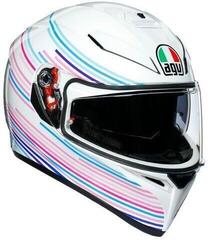 AGV K-3 SV Sakura Pearl White/Purple