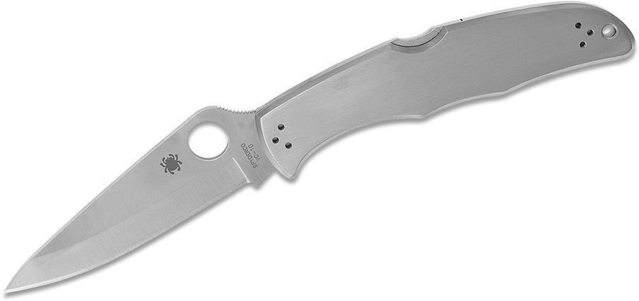 Cuchillo plegable de caza Spyderco Endura 4 C10P Cuchillo plegable de caza