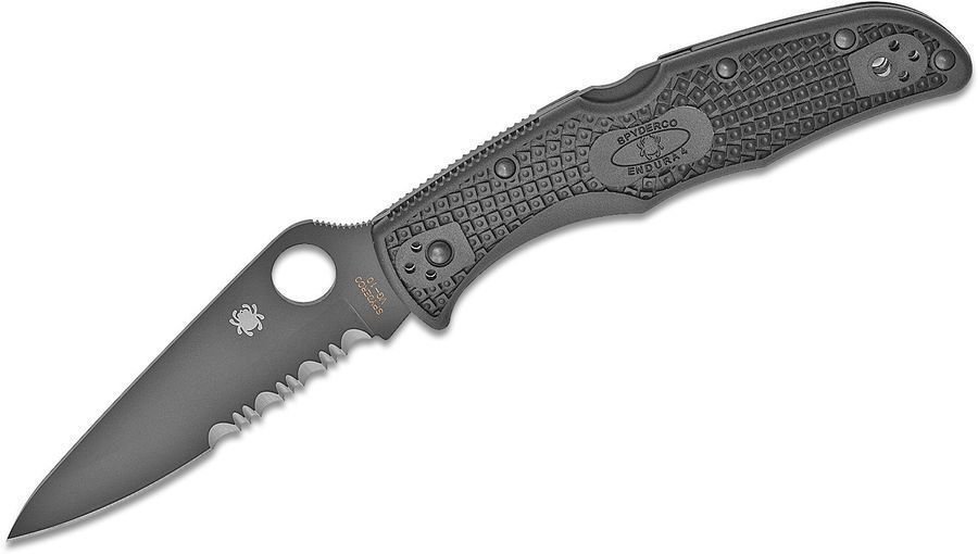 Foldekniv til jagt Spyderco Endura 4 C10PSBBK Foldekniv til jagt