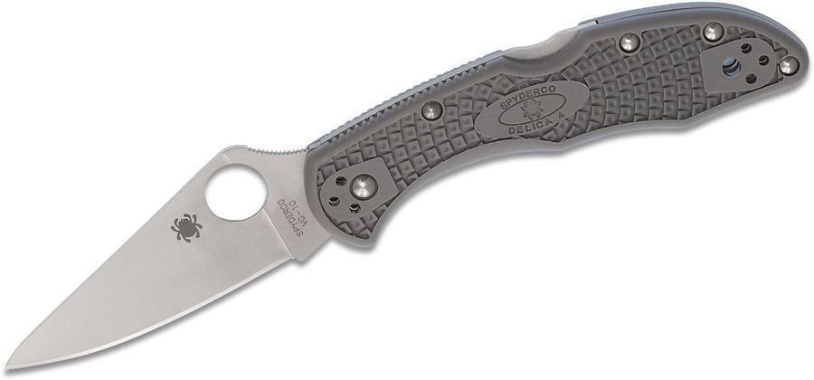 Couteau de chasse Spyderco Delica 4 C11FPGY Couteau de chasse