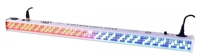 LED-palkki Light4Me Basic Light Bar LED 8 RGB MkII Wh LED-palkki