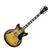 Semiakustická gitara Ibanez AM93-AYS Antique Yellow Sunburst