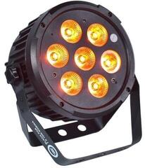LED PAR Light4Me Black 7X10W RGBWa LED PAR