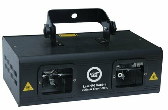 Диско лазер Light4Me Laser Rg Double 200mW Geometric Диско лазер - 1