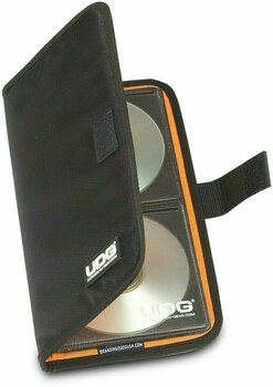 Bolsa de DJ UDG Ultimate CD Wallet 24 Digital Black/Orange inside - 1