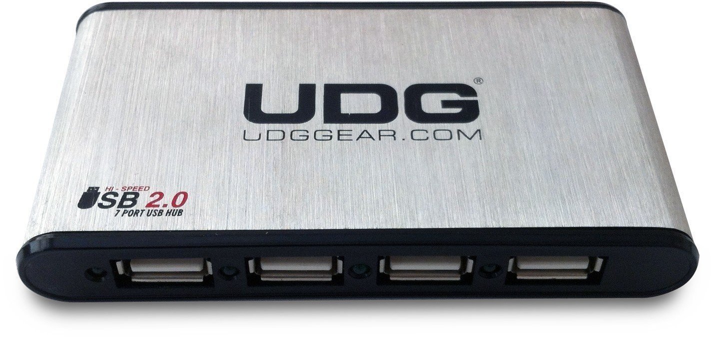 USB Audio interfész UDG Creator Ultra Slim Alumium 7port 2.0 USB HUB