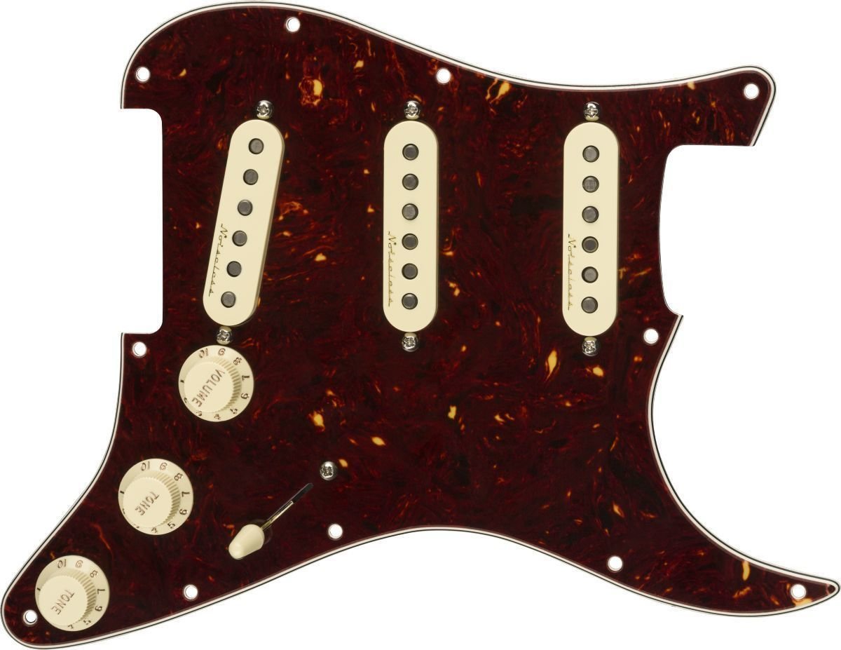 Rezervni del za kitaro Fender Pre-Wired Strat SSS V NSLS