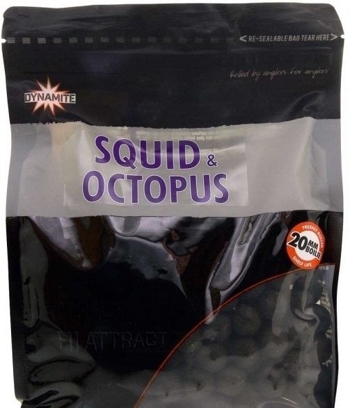 Бойли Dynamite Baits Boilie 1 kg 20 mm Octopus-Squid Бойли