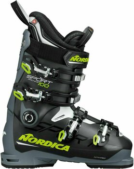 Clăpari de schi alpin Nordica Sportmachine Antracit/Galben/Alb 265 Clăpari de schi alpin - 1