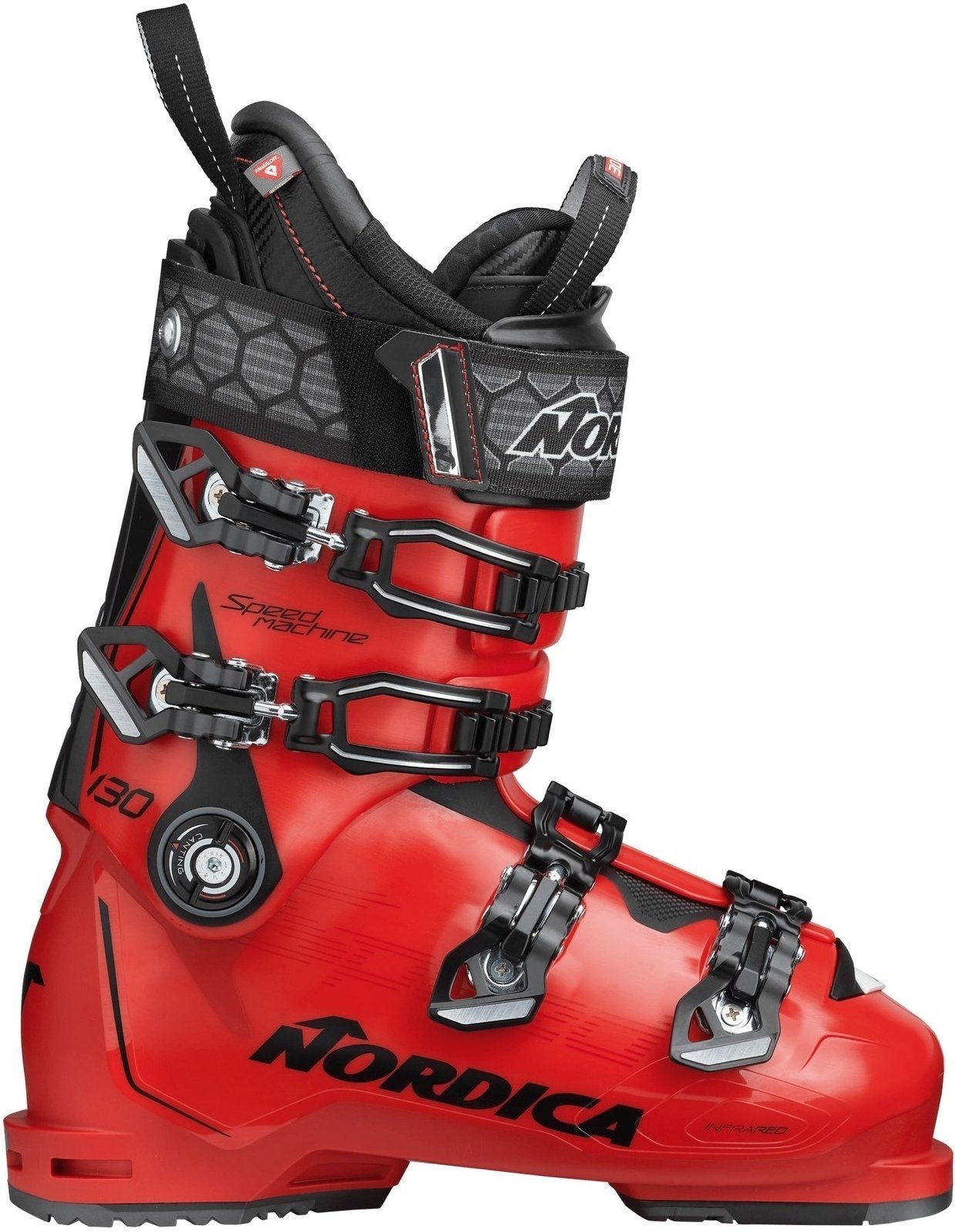 Chaussures de ski alpin Nordica Speedmachine Rouge-Noir 290 Chaussures de ski alpin