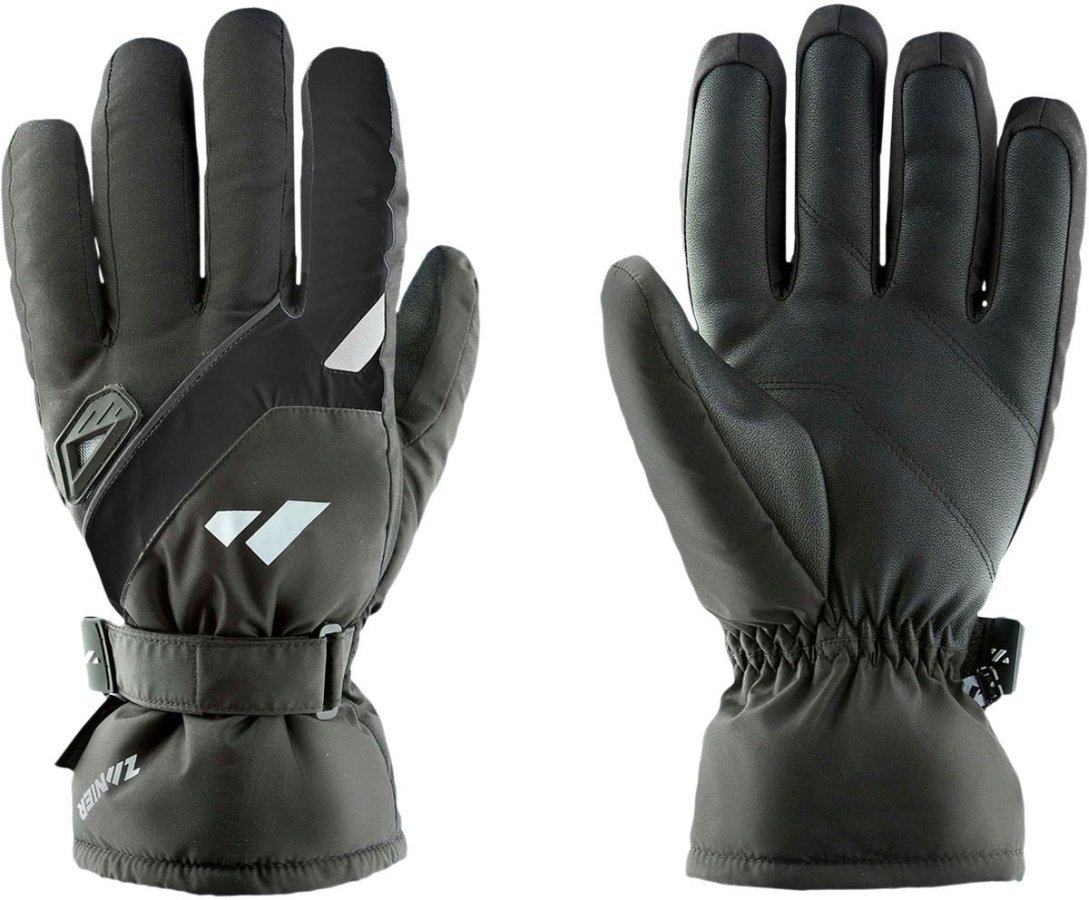 Ski Gloves Zanier Kitzbühel.GTX Black 8 Ski Gloves
