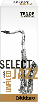 D'Addario-Woodwinds Select Jazz Unfiled 2H Ancia Sassofono Tenore