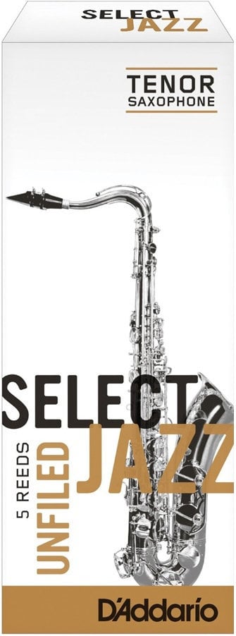 Tenor Saxophone Reed D'Addario-Woodwinds Select Jazz Unfiled 2S Tenor Saxophone Reed