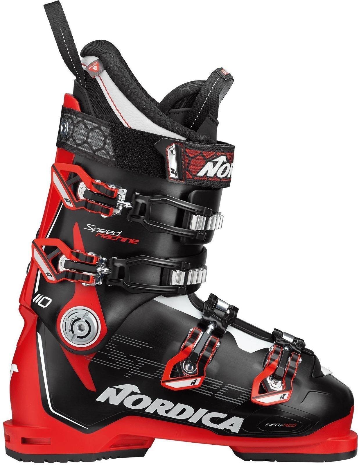 Clăpari de schi alpin Nordica Speedmachine Negru/Roșu/Alb 265 Clăpari de schi alpin