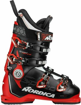 Alpine Ski Boots Nordica Speedmachine Black/Red/White 305 Alpine Ski Boots - 1