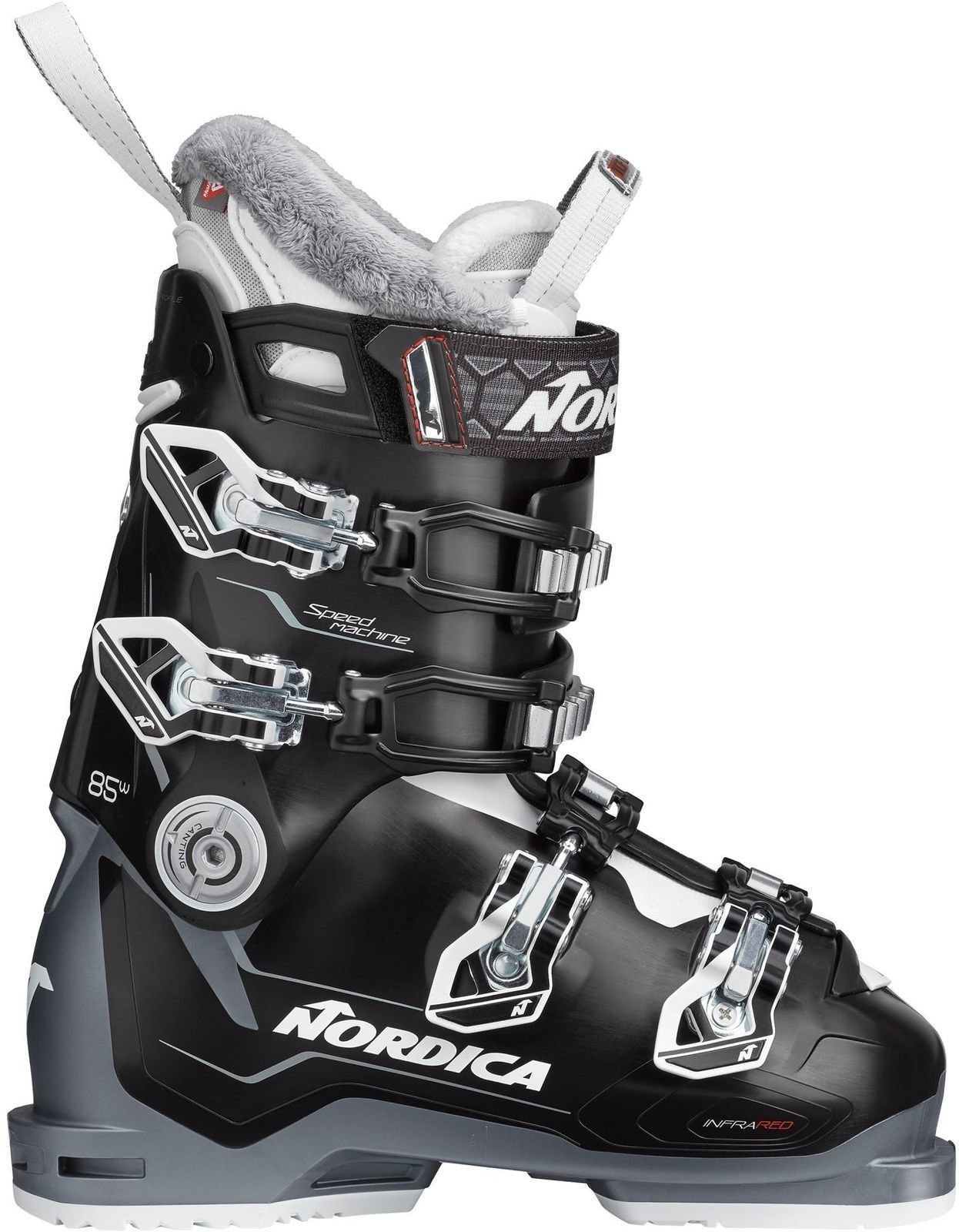 Clăpari de schi alpin Nordica Speedmachine W Negru/Antracit/Alb 235 Clăpari de schi alpin