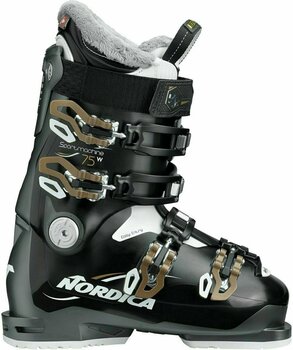 Chaussures de ski alpin Nordica Sportmachine W Black/Anthracite/Bronze 240 Chaussures de ski alpin - 1