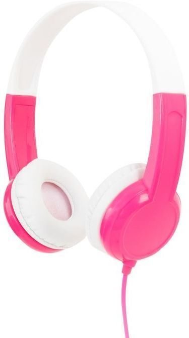 Hörlurar för barn BuddyPhones Discover Pink