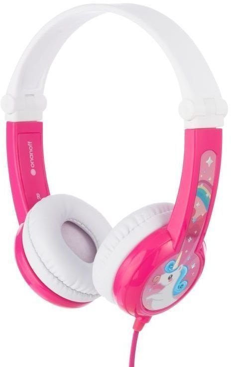Headphones for children BuddyPhones Connect Pink