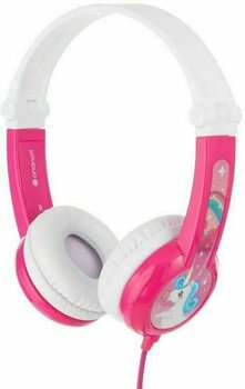 Headphones for children BuddyPhones Connect Pink - 1