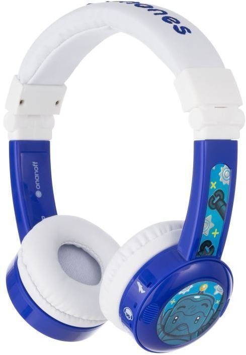 Sluchátka pro děti BuddyPhones Inflight Modrá