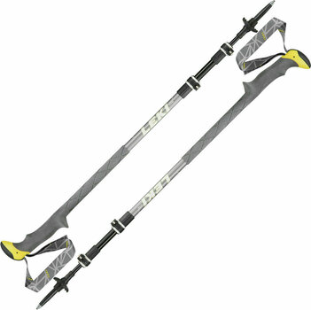 Vandringsstavar Leki Sherpa XTG Grey/Yellow/White/Cool Grey 110 - 145 cm - 1