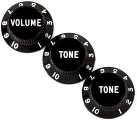 Копче за управление Fender Stratocaster Black Копче за управление