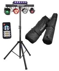 Lichtset Light4Me Belka Laser Strobo LED PAR Derby UV Lichtset