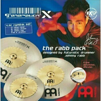 Σετ Κύμβαλο Meinl Generation X The Rabb Pack Cymbal Set B-STOCK - 1