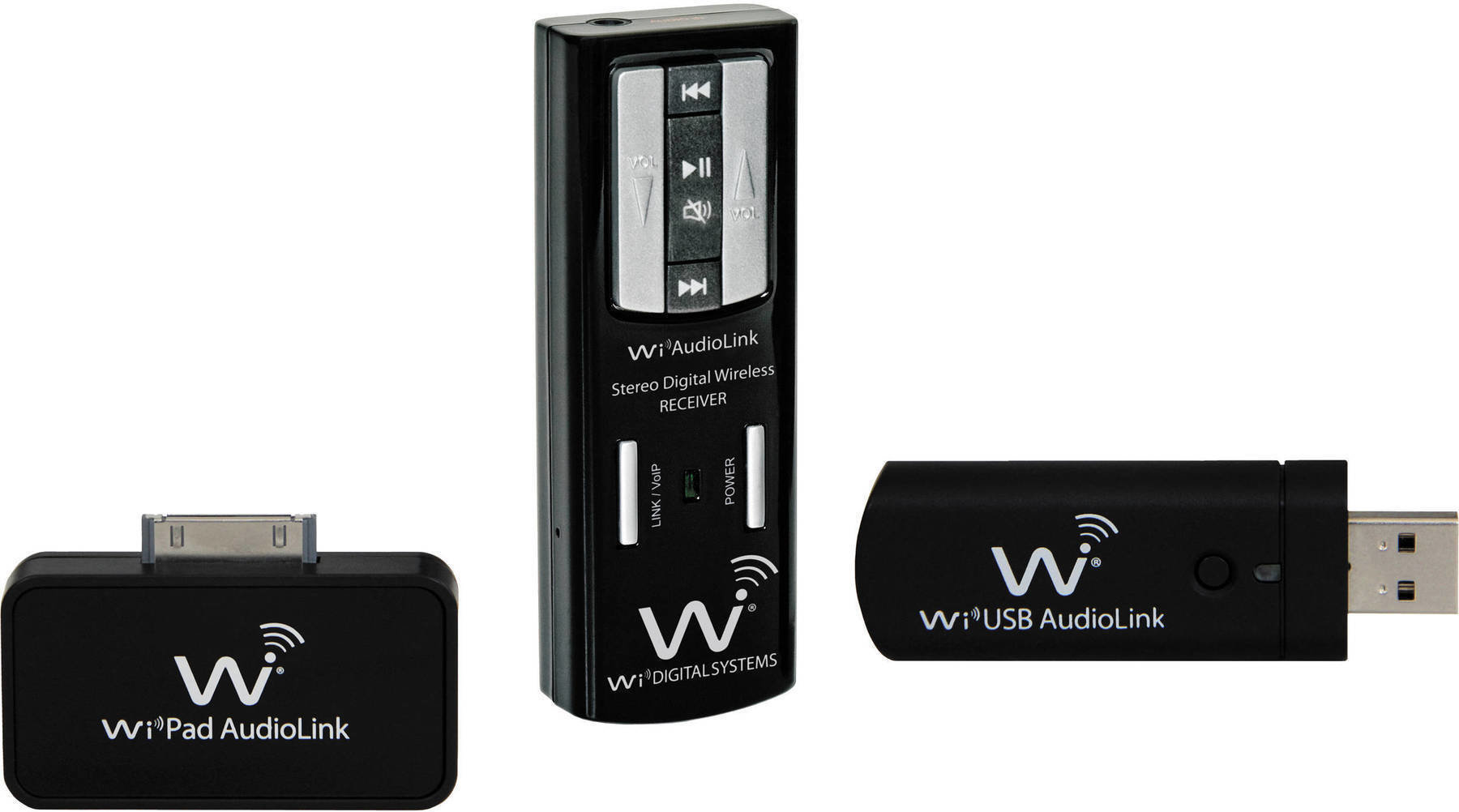 Bezprzewodowy system aktywnego głośnika WiDigital WI AudioLink Ui