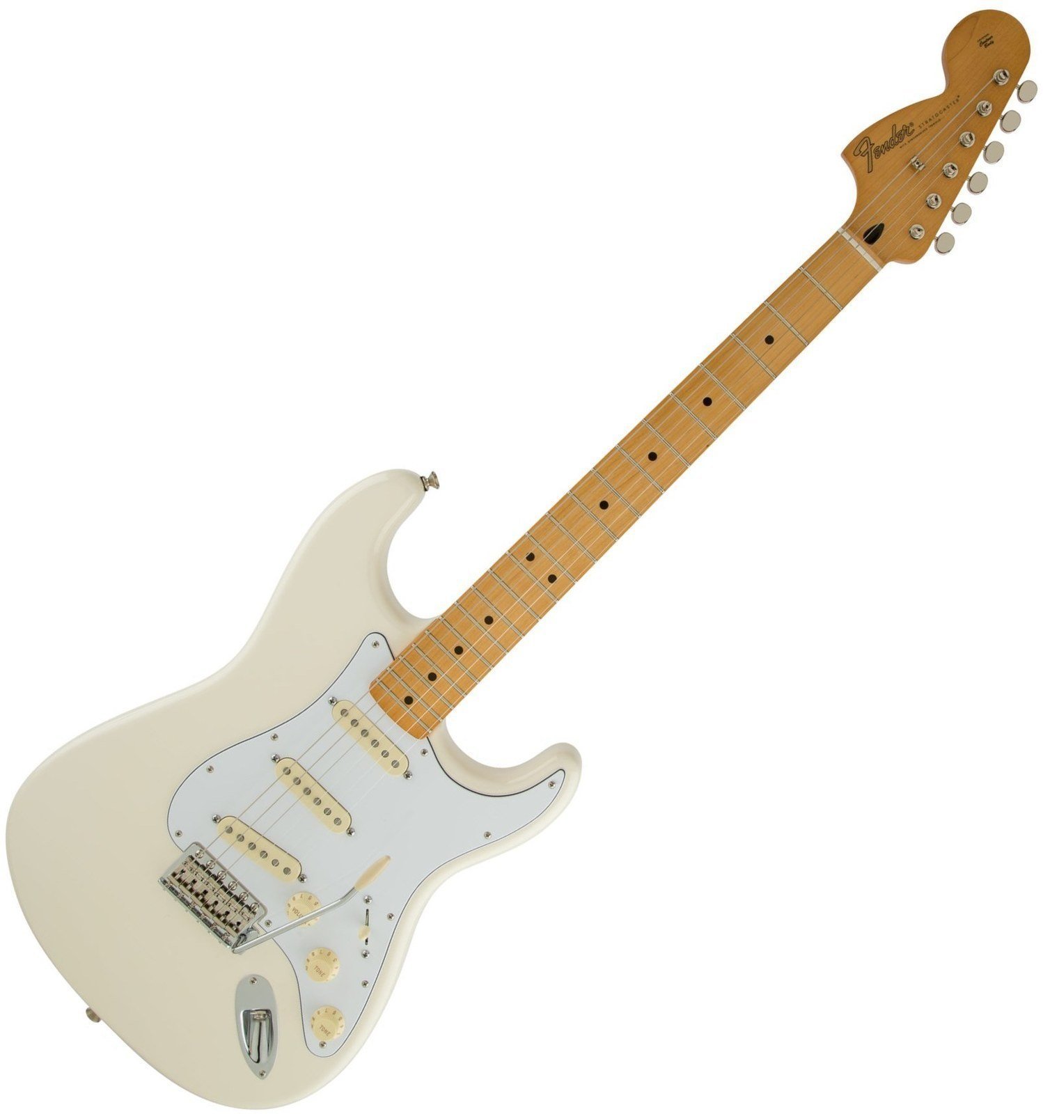 Guitare électrique Fender Jimi Hendrix Stratocaster MN Olympic White