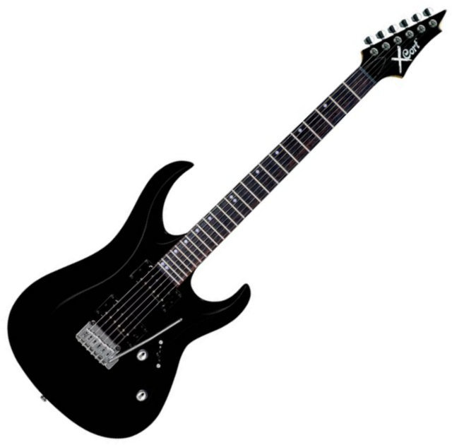 Elektrische gitaar Cort X-4 Black