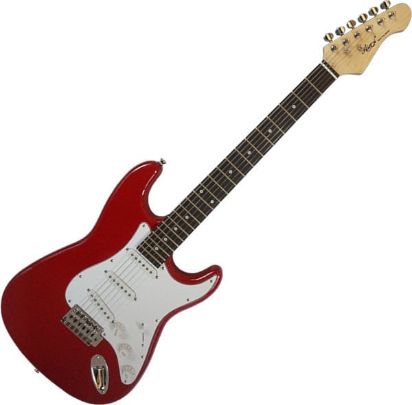 Gitara elektryczna Aiersi ST-11 Czerwony