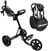 Ručna kolica za golf Clicgear Model 4.0 SET Matt Black Ručna kolica za golf