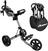 Manuální golfové vozíky Clicgear Model 4.0 SET Matt Silver Manuální golfové vozíky