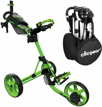 Ručna kolica za golf Clicgear Model 4.0 SET Matt Lime Ručna kolica za golf - 1